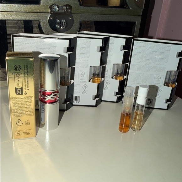 Yves Saint Laurent Rouge Candy Glaze Lipstick & Libre Set - Picture 2 of 2